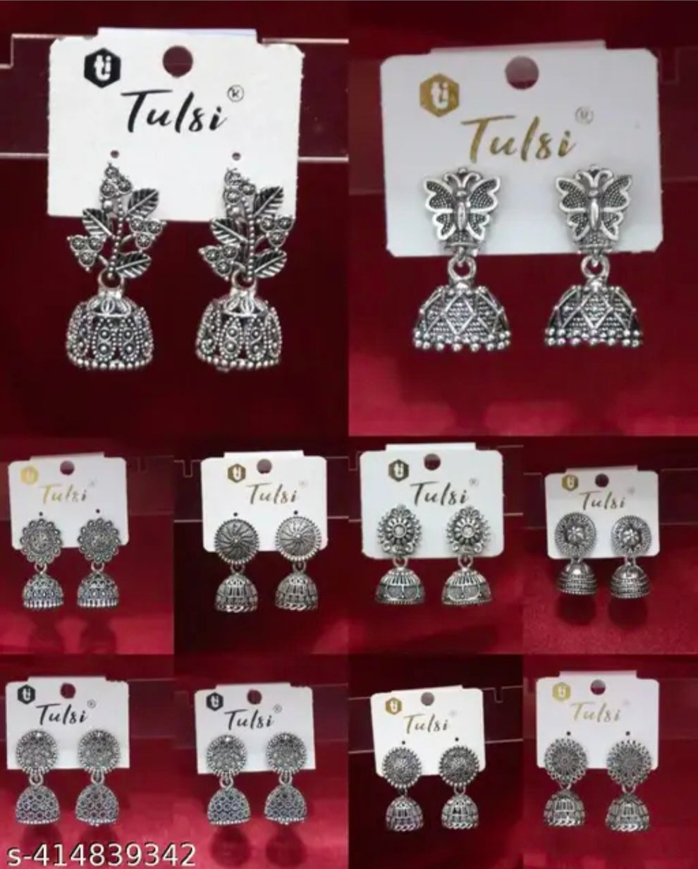 Tulsi Earrings Pack of 10 (499)